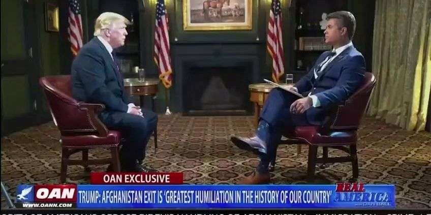 Dan Ball One-on-One with President Donald J. Trump | OAN 1 image