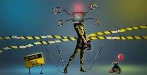 tv women surrealism surreal television photo manipulation surreal art photo manipulations www.paperhi.com 1