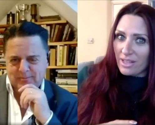 Nick Griffin and Jayda Fransen Scum Media