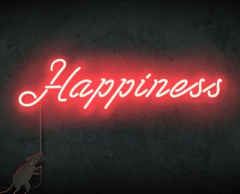 Happiness Steve Cutts
